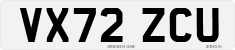 License plate of the United Kingdom, 2001 year system