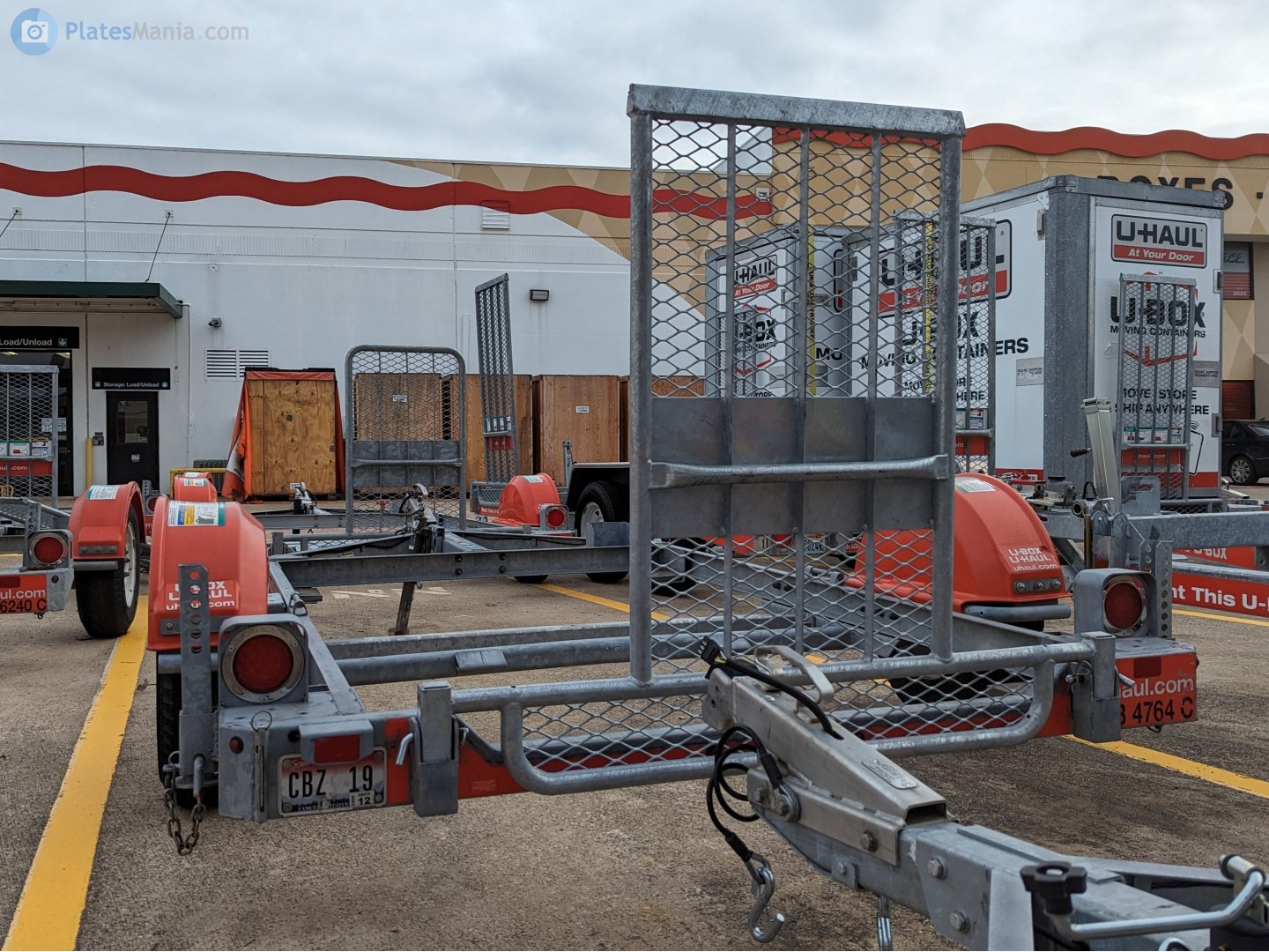 CBZ  19, U-Haul U-Box Trailer (UB) 