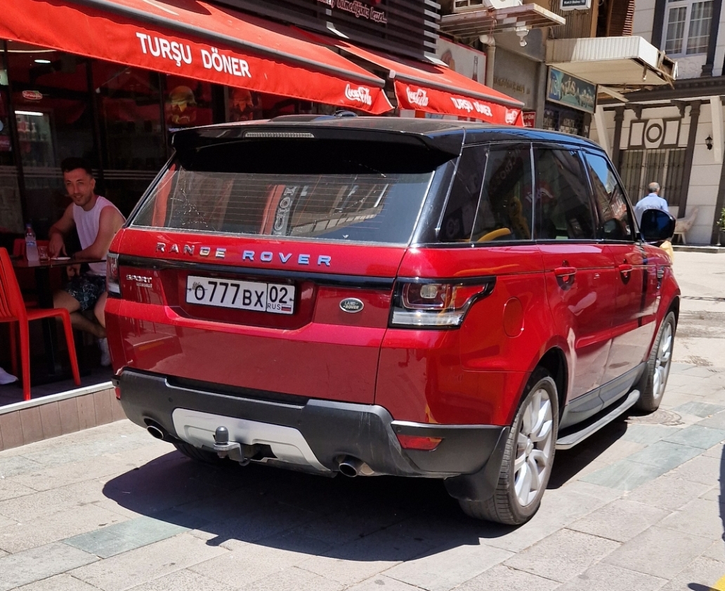 о 777 вх 02, Land Rover Range Rover Sport 2nd gen (L494), 2013–2017