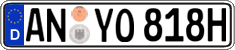 German license plate, Plates for oldtimers (type 