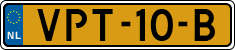 License plate of the Netherlands, Light Commercial Vehicles (1994 system)