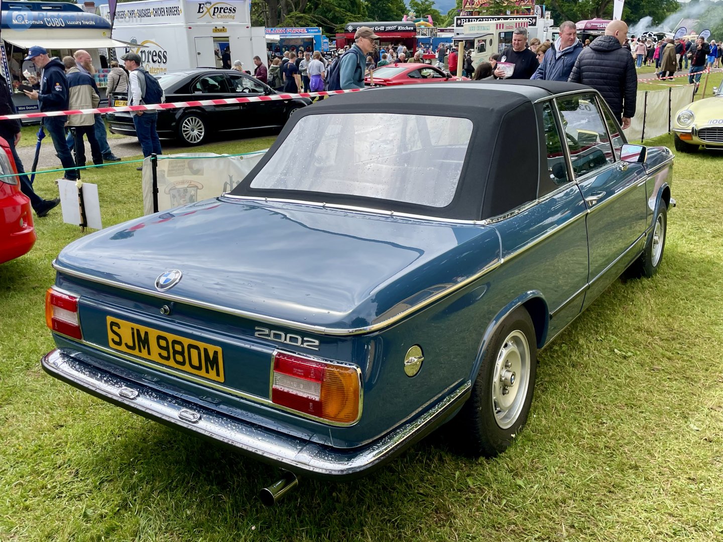 SJM980M, BMW 02 Series 2002 Cabrio by Baur Targa (E10), facelift, 1973–1975