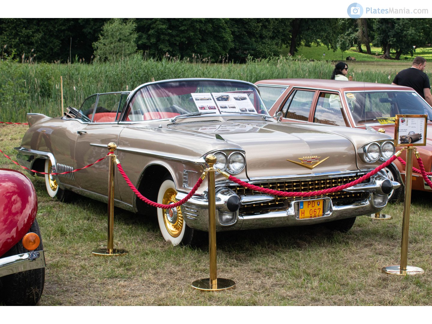 PD H 067, Cadillac Eldorado 3rd gen 1958 2-door Convertible (6267; C-body), facelift, 1957–1958