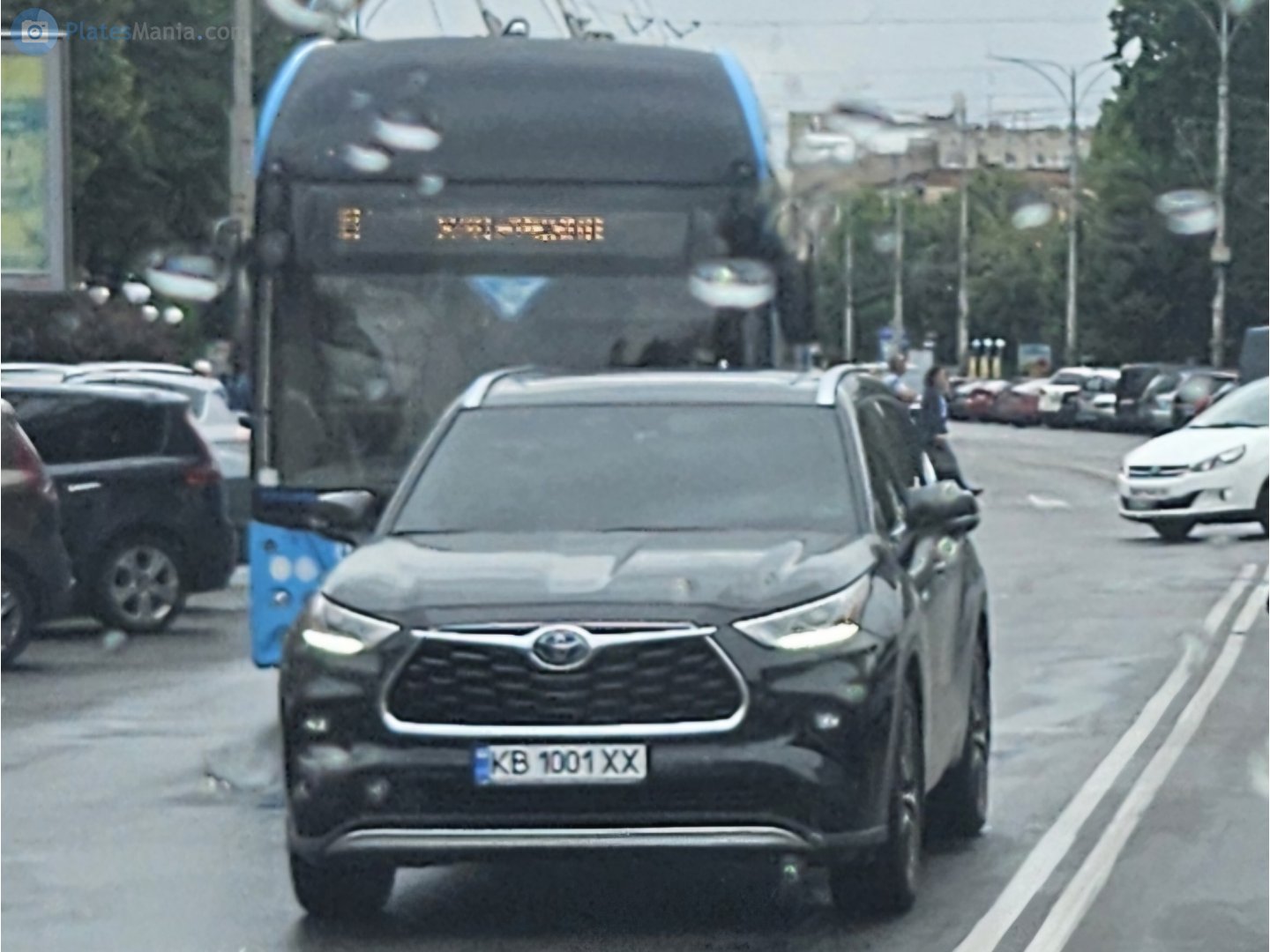 KB 1001 XX, Toyota Highlander 4th gen (XU70), 2019–
