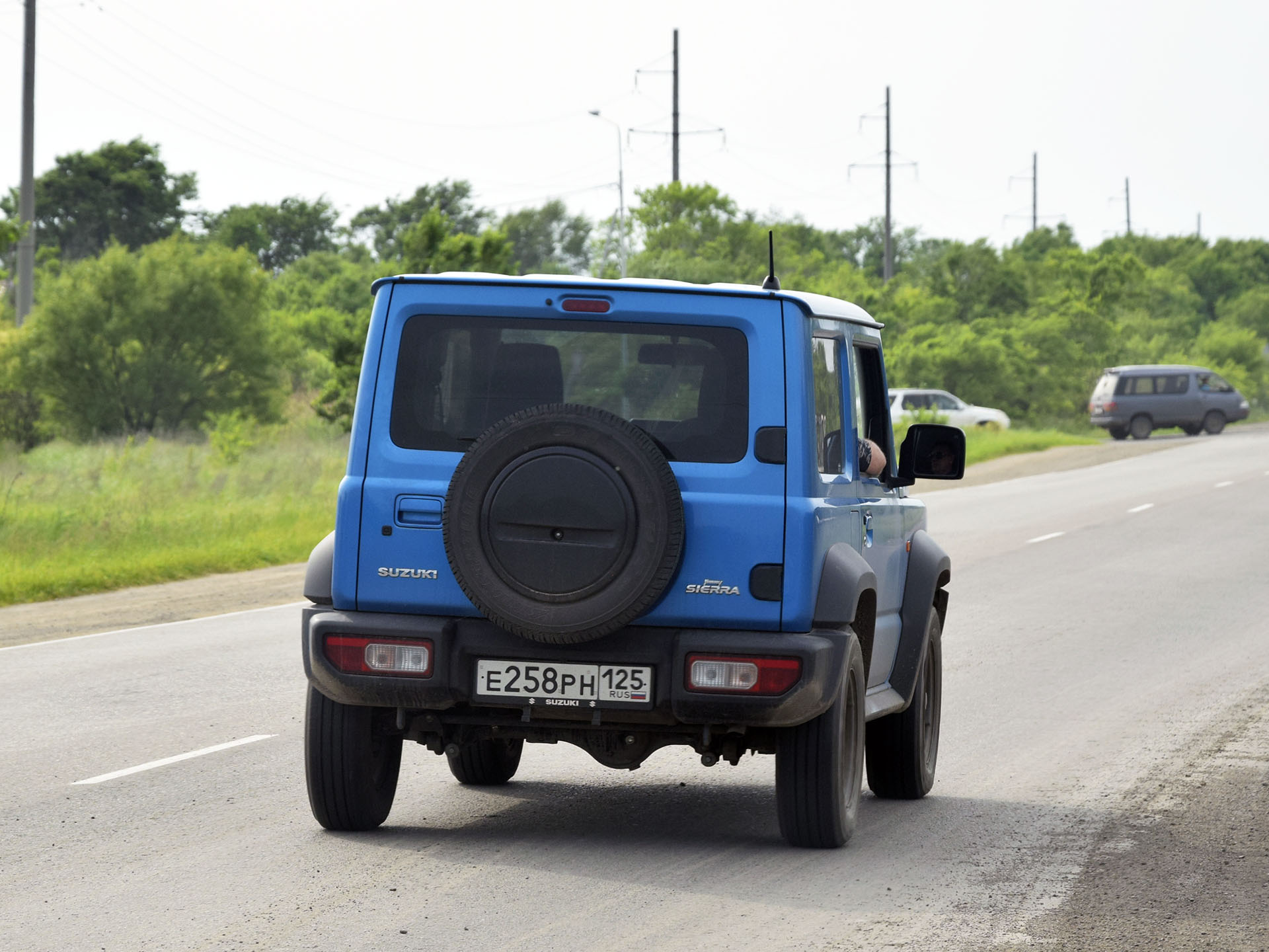 е 258 рн 125, Suzuki Jimny Sierra 3rd gen (JB74W), 2018–