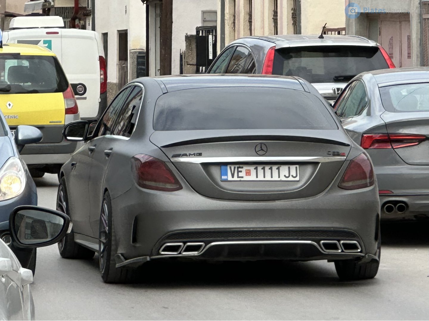 VE 1111 JJ, Mercedes-Benz C-Klasse 4th gen Sedan (W205), 2014–2021