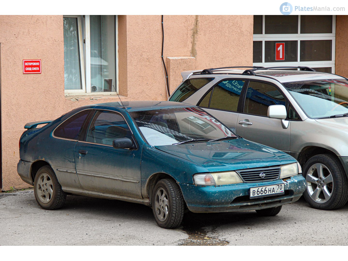 в 666 на 70, Nissan Lucino 1st gen Coupé (B14), 1994–1999
