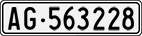 License plate of Switzerland, Cars