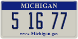 Michigan, Vanity Plates