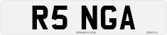 License plate of the United Kingdom, 1983 year system