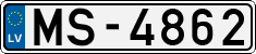 License plate of Latvia, Regular car plates