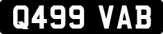 License plate of the United Kingdom, 1983 year system