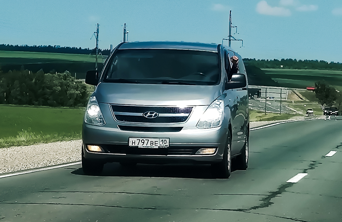 н 797 ве 10, Hyundai Grand Starex 1st gen (TQ), 2007–2018