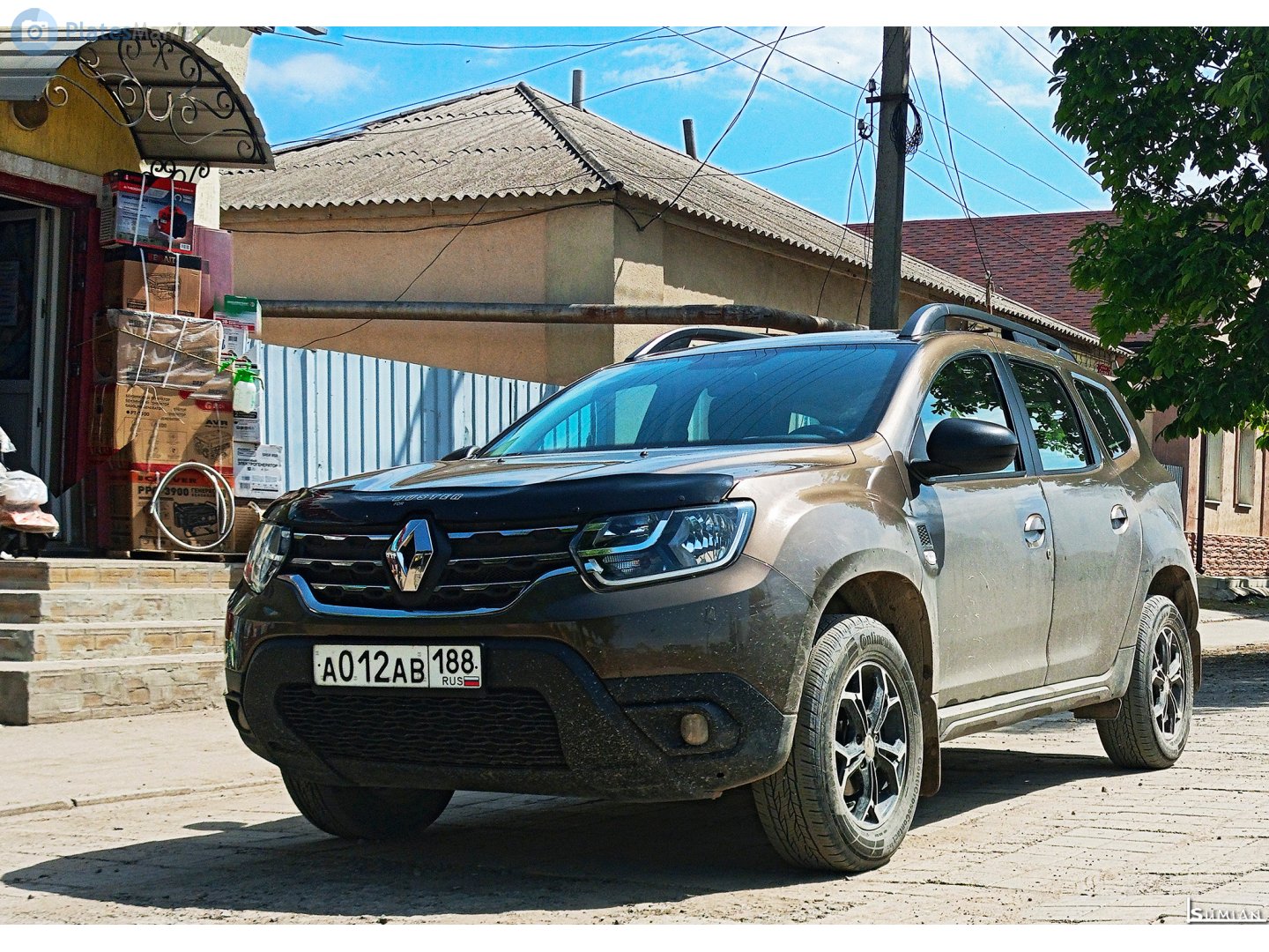 а 012 ав 188, Renault Duster 2nd gen (HJD), 2017–