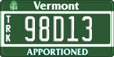 Vermont, Apportioned (12A34)