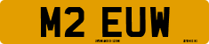 License plate of the United Kingdom, 1983 year system