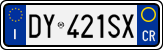 License plate of Italy, Cars (1994 year series)