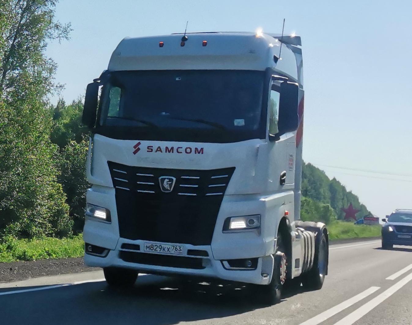 м 829 кх 763, KamAZ 5490 54901, 2017–