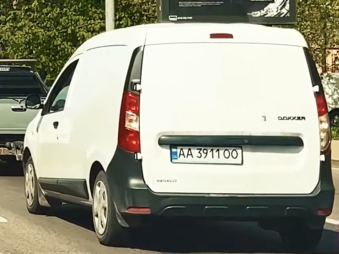AA 3911 OO, Renault Dokker 1st gen Van (D67), 2013–2021