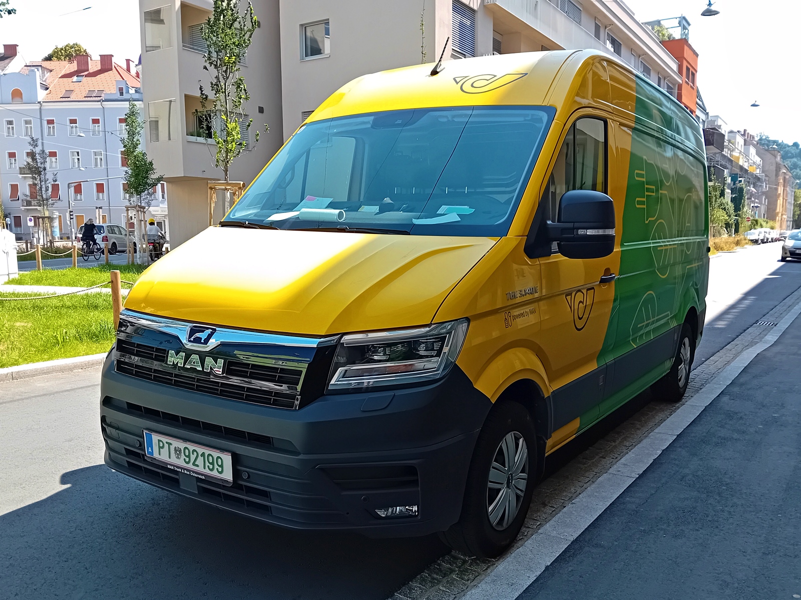 PT 92199, MAN TGE 1st gen Van (UY), 2017–