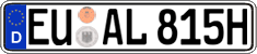 German license plate, Plates for oldtimers (type 