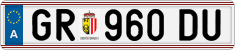 License plate of Austria, Regular plates