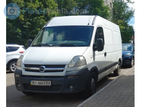 BI 4663 BX, Opel Movano