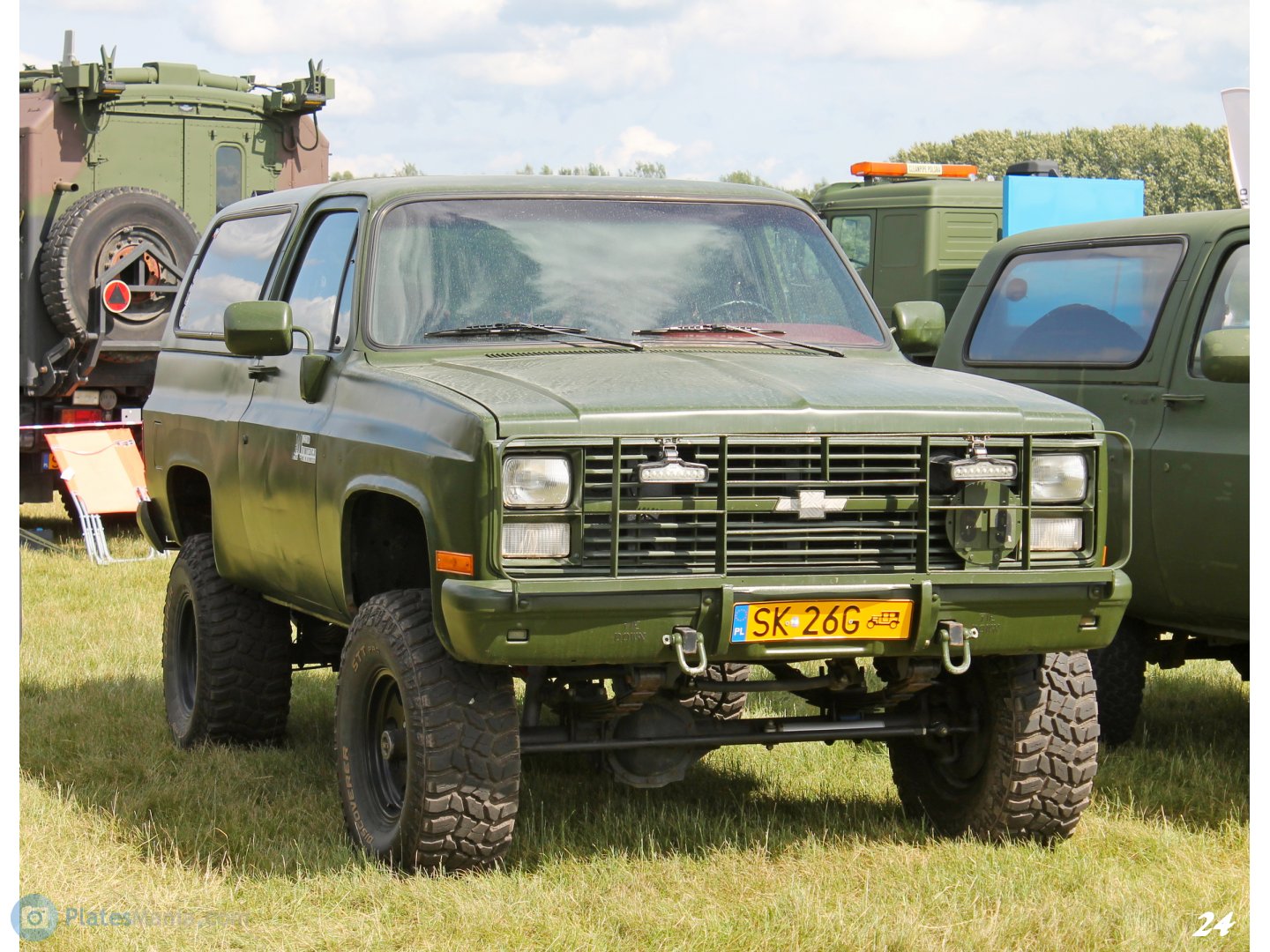 SK 26G, Chevrolet CUCV M1009 SUV, 1984–1987