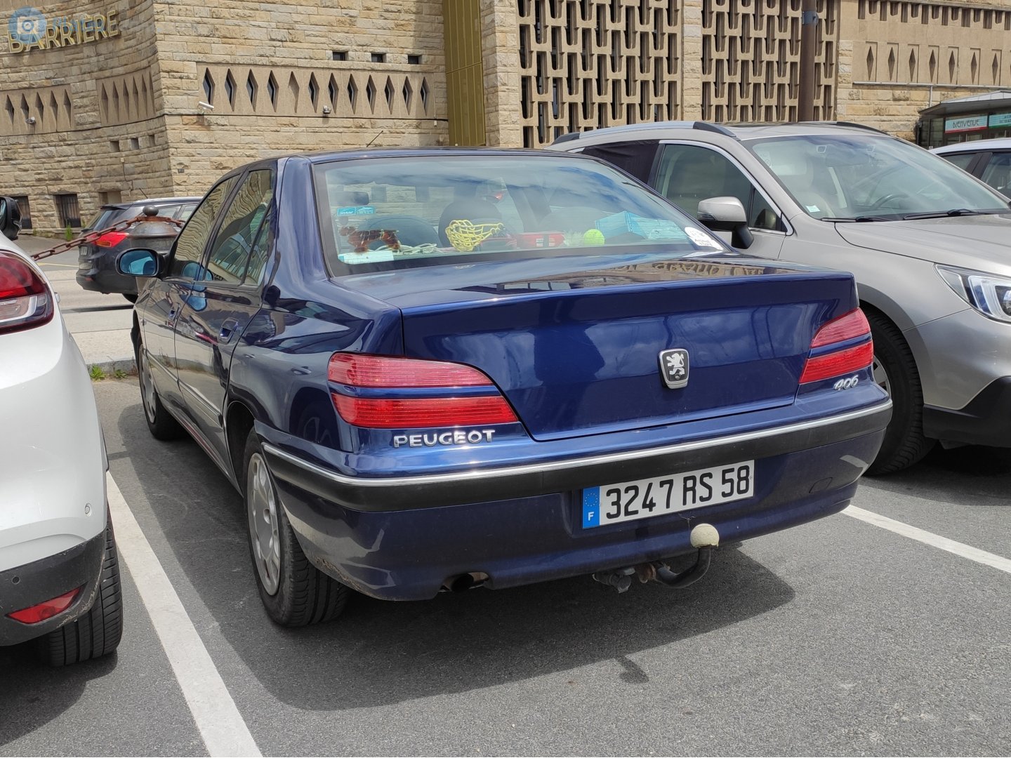 3247 RS 58, Peugeot 406 1st gen Sedan (D83/D93), facelift, 1999–2004