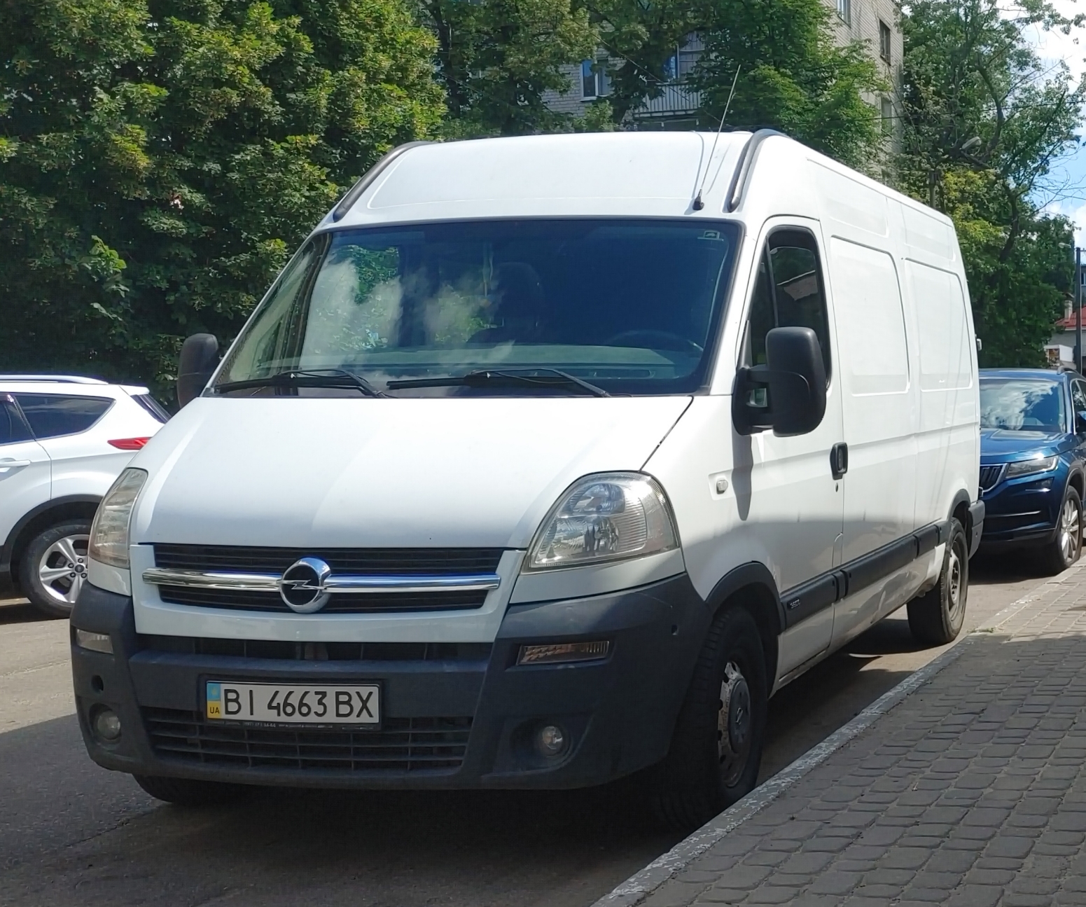 BI 4663 BX, Opel Movano 1st gen Van (A; X70), facelift, 2003–2010