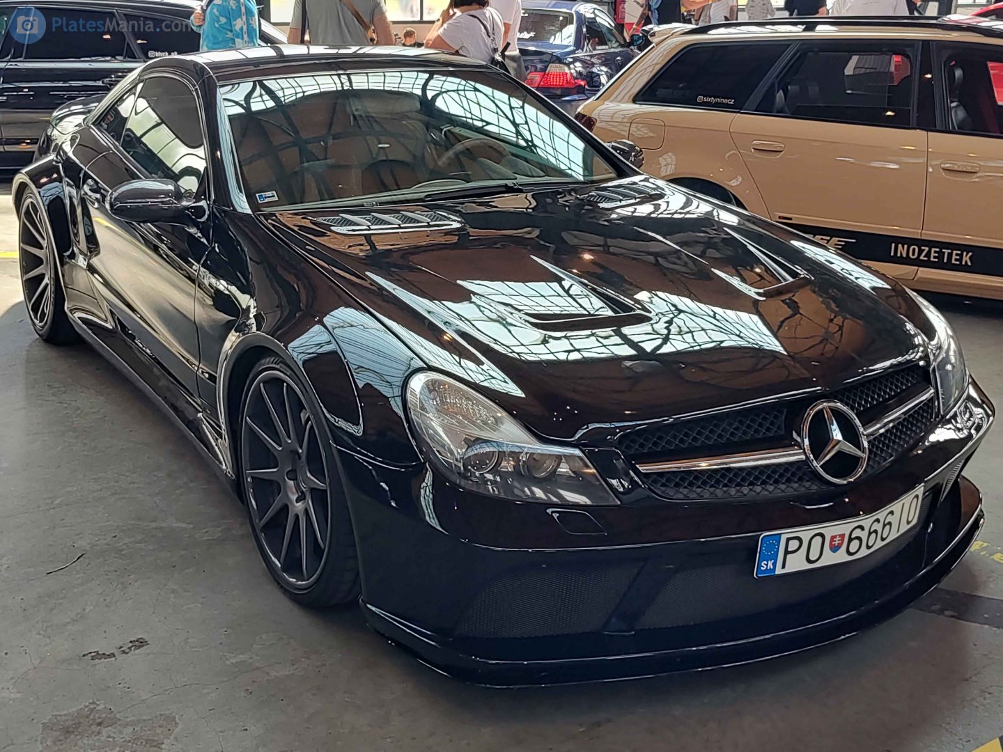 PO-666IO, Mercedes-Benz SL-Klasse 5th gen (R230), facelift, 2008–2011