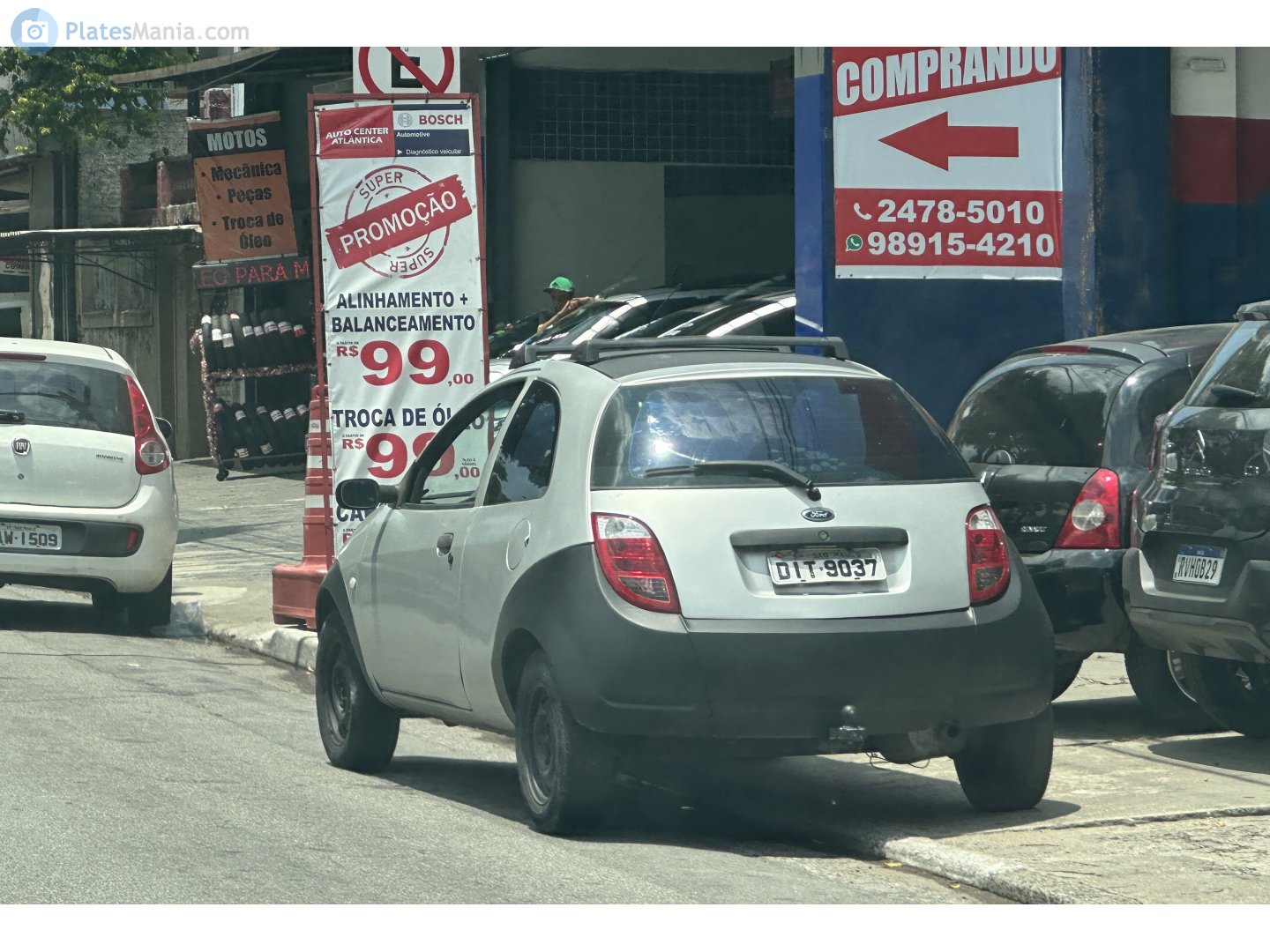 DIT-9037, Ford Ka 1st gen (BE146; RBT; LATAM-market), facelift, 2002–2007
