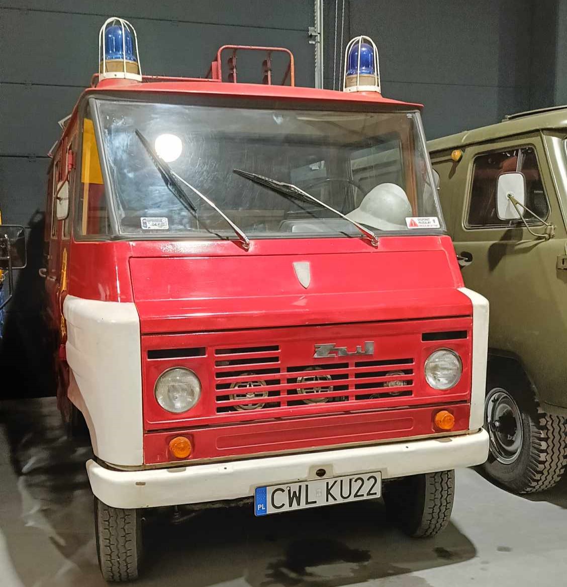 CWL KU22, FSC Lublin Żuk Fire Van/Truck (A14/A15), facelift, 1973–1998