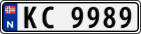 License plate of Norway, Trailers, motorcycles, special vehicles