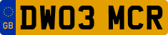 License plate of the United Kingdom, 2001 year system