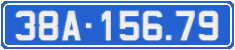 License plate of Vietnam, Government and public administrations