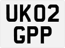 License plate of the United Kingdom, 2001 year system