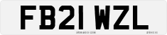License plate of the United Kingdom, 2001 year system