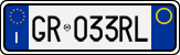 License plate of Italy, Cars (1994 year series)