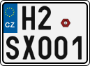 License plate of the Czech Republic, Vanity Plates