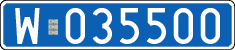 License plates of Poland, Diplomatic