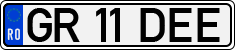 License plate of Romania, Regular plates