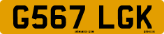 License plate of the United Kingdom, 1983 year system
