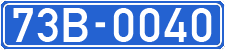 License plate of Vietnam, Government and public administrations