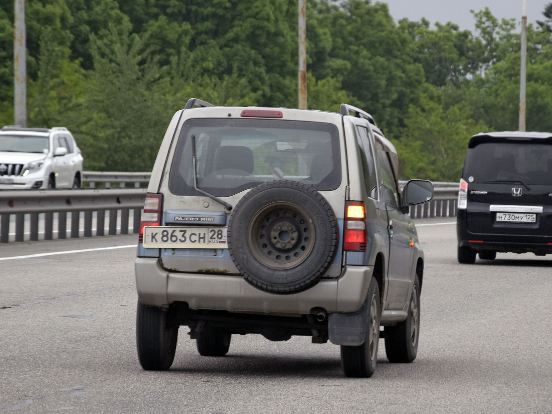 к 863 сн 28, Mitsubishi Pajero Mini 2nd gen (H53A/H58A), 1998–2012