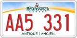 New Brunswick, Antique (AB1 234)