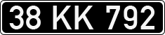 License plate of Turkey, Government and public administrations