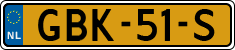 License plate of the Netherlands, Cars