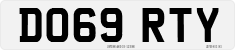 License plate of the United Kingdom, 2001 year system