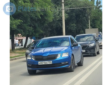 н001ве134, Skoda Octavia